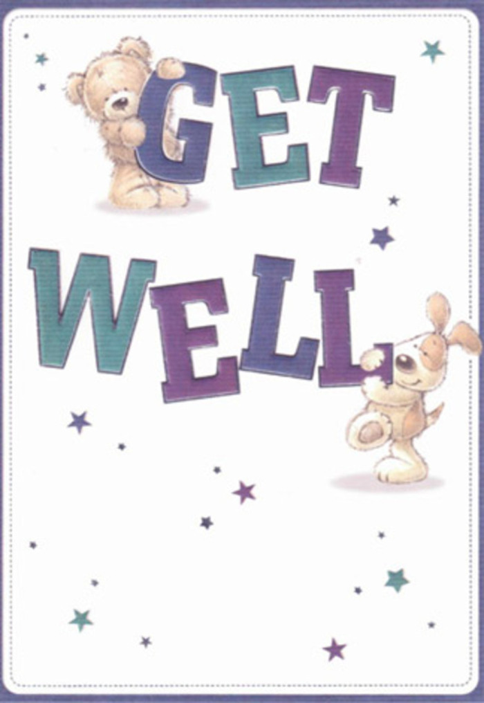 This get well card is a bright tapestry of comfort, echoing the friendly spirit of Harefield and its people. Central to the design are a cuddly bear and an exuberant puppy, their plush features rendered with soft, flowing lines that invite touch and compassion. Around them, starbursts leap playfully, their blue and purple tones reminiscent of wild irises blooming near Harefield Canal. The confident typography, filled with rich purples and tranquil aquas, grounds the design in a message of solid reassurance, as if offering the recipient a steadying embrace through words. Each brushstroke and detail is reminiscent of the artistry in flower arrangements crafted at our local shops, where every colour and bloom has purpose. The off-white background lends an airy serenity, like a walk down Church Hill on a bright morning. This image, whether shared alongside one of Harefield's beloved bouquets or on its own, radiates positivity and the caring intention of neighbors-the essence of what makes a gesture truly healing.